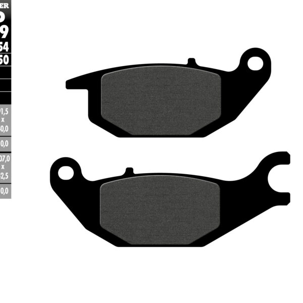 Galfer Klocki hamulcowe – HONDA CBR125 (2001-2011)