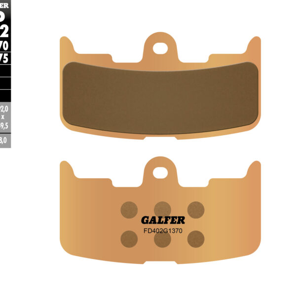 Galfer Klocki hamulcowe – FD402G1370