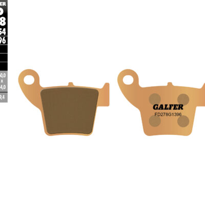 Galfer Klocki hamulcowe - FD278G1396