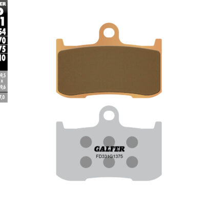 Galfer Klocki hamulcowe - FD331G1375