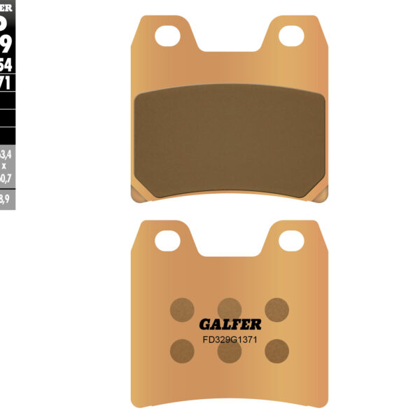 Galfer Klocki hamulcowe – YAMAHA TYŁ