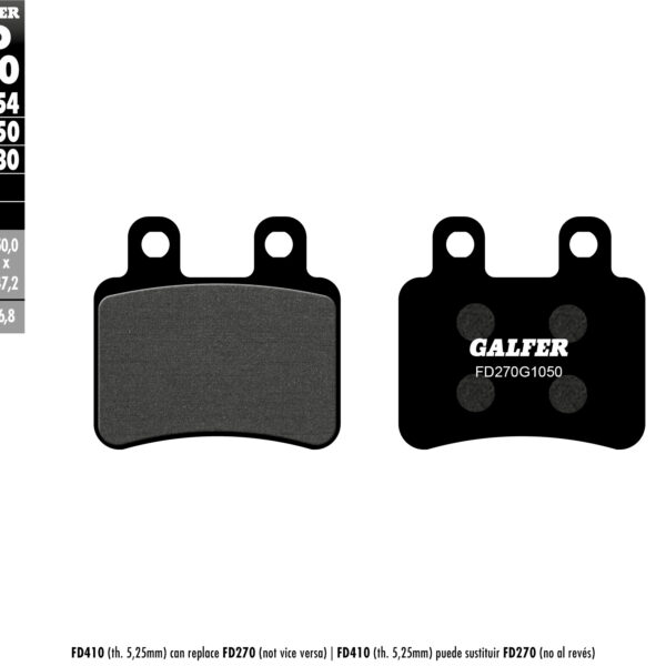 Galfer Klocki hamulcowe – FD270G1050