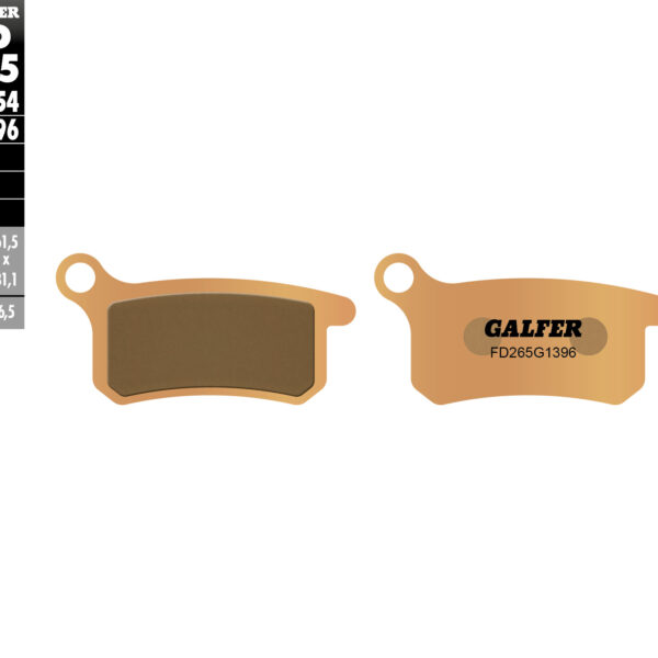 Galfer Klocki hamulcowe – KTM SX65 – (2003-2011)