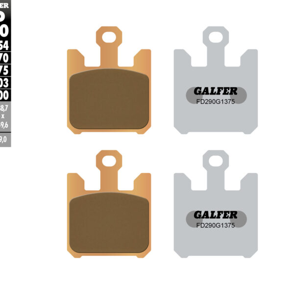 Galfer Klocki hamulcowe – FD290G1375