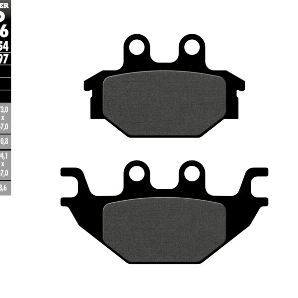 Galfer Klocki hamulcowe – YAMAHA YZF-R 125 – – FD336G1054