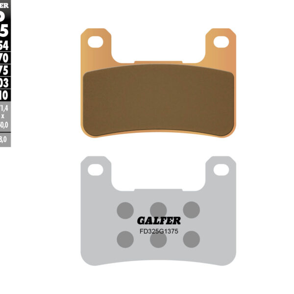 Galfer Klocki hamulcowe – FD325G1375