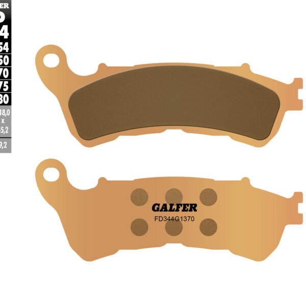 Galfer Klocki hamulcowe – HONDA CBF/CB/DN-01/GL 1800/… – FD344G1370