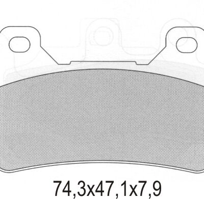 Galfer Klocki hamulcowe - HONDA CBR 600/1000RR PRZÓD...