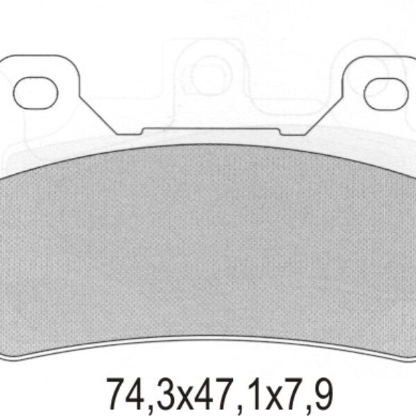 Galfer Klocki hamulcowe – HONDA CBR 600/1000RR PRZÓD…