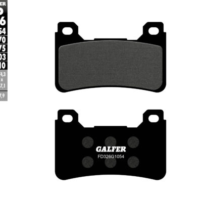 Galfer Klocki hamulcowe - HONDA CBR 600/1000RR PRZÓD