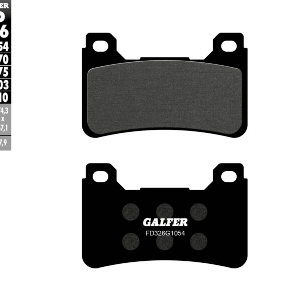 Galfer Klocki hamulcowe – HONDA CBR 600/1000RR PRZÓD