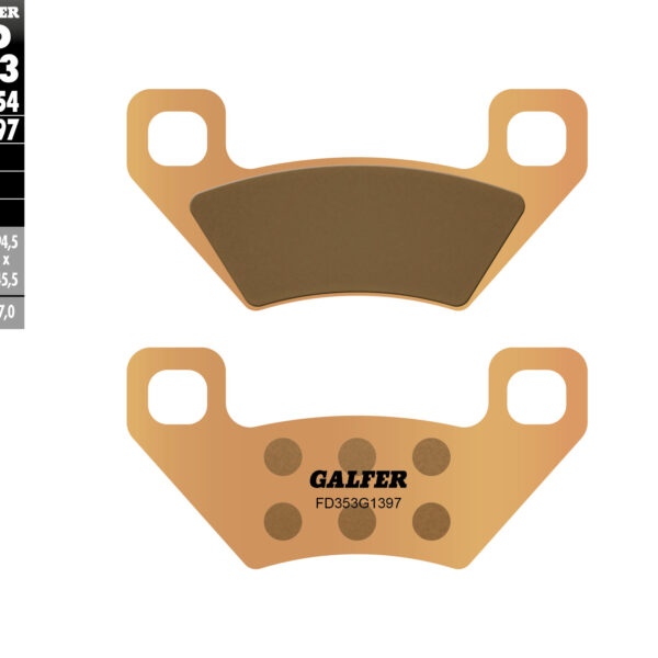 Galfer Klocki hamulcowe – FD353G1397