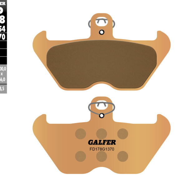 Galfer Klocki hamulcowe – FD198G1370