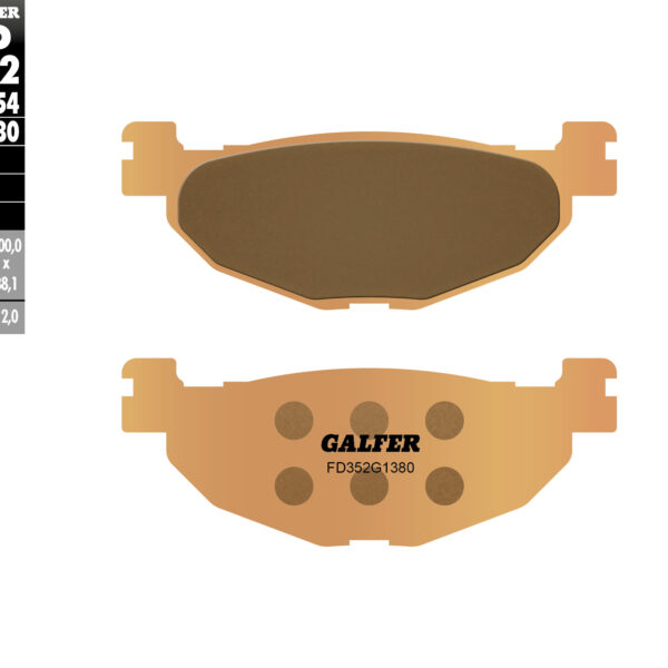 Galfer Klocki hamulcowe – FD352G1380