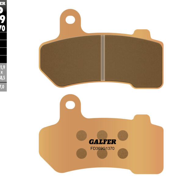 Galfer Klocki hamulcowe – HARLEY DAVIDSON – FD369G1370