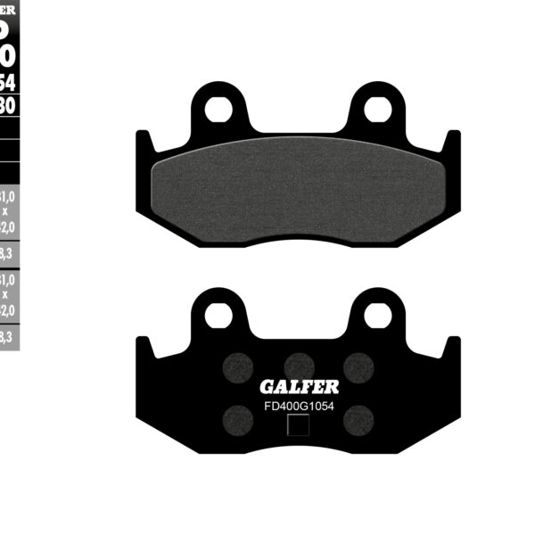 Galfer Klocki hamulcowe – FD400G1054
