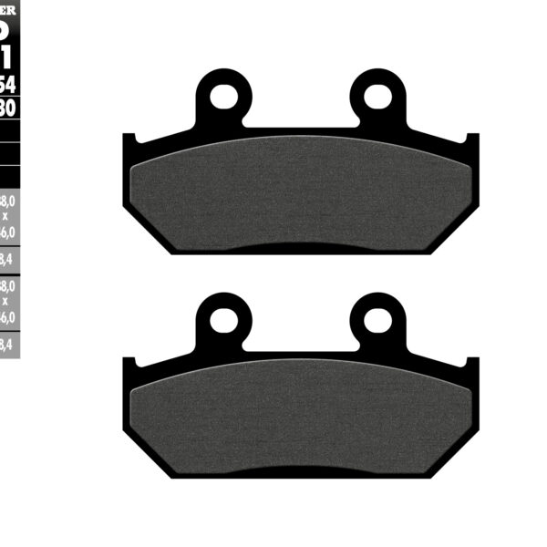 Galfer Klocki hamulcowe – FD401G1054