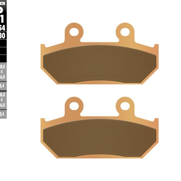 Galfer Klocki hamulcowe – FD401G1380