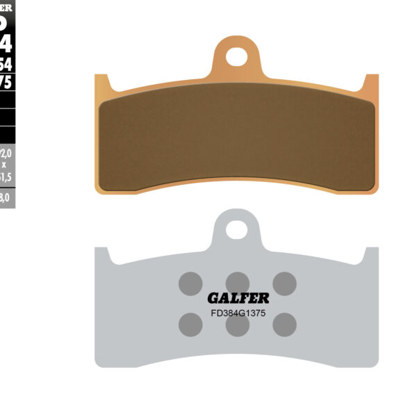 Galfer Klocki hamulcowe – FD384G1375