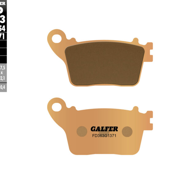 Galfer Klocki hamulcowe – FD363G1371