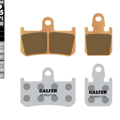 Galfer Klocki hamulcowe - FD365G1375