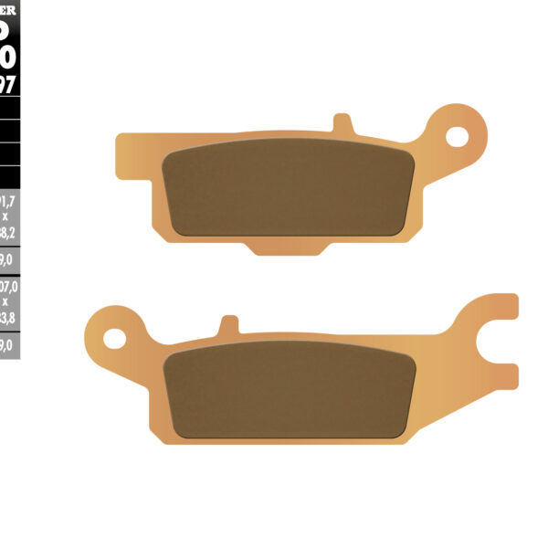 Galfer Klocki hamulcowe – YAMAHA YFM 550/700 LEWY TYŁ