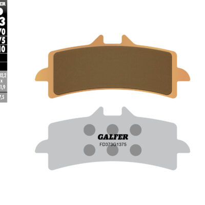 Brembo Klocki hamulcowe - FD373G1375