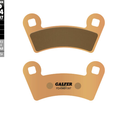 Galfer Klocki hamulcowe - POLARIS PRZÓD