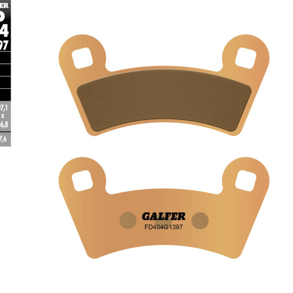 Galfer Klocki hamulcowe – POLARIS PRZÓD