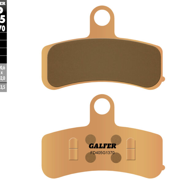 Galfer Klocki hamulcowe – HARLEY DAVIDSON – FD405G1370