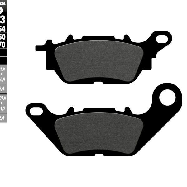 Galfer Klocki hamulcowe – YAMAHA N-MAX 125 / 150 – FD393G1054