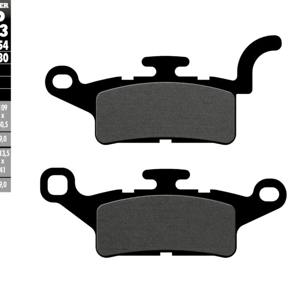 Galfer Klocki hamulcowe – YAMAHA BWS 125