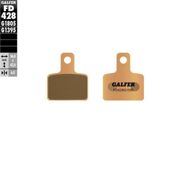 Galfer Klocki hamulcowe – FD428G1395