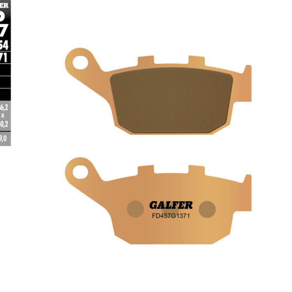 Galfer Klocki hamulcowe – HONDA SPIEK METALICZNY (ZŁO…