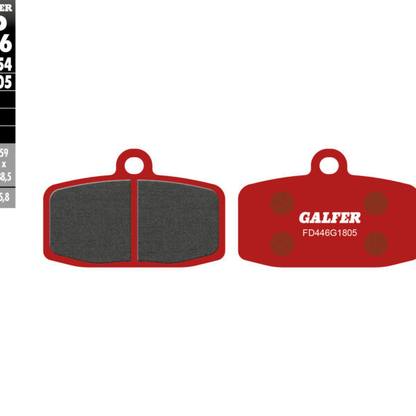 Galfer Klocki hamulcowe – FD446G1805