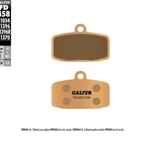 Galfer Klocki hamulcowe – FD458G1396
