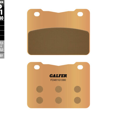 Galfer Klocki hamulcowe - SYM 250/400/600