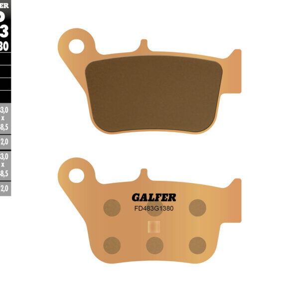 Galfer Klocki hamulcowe – FD483G1380