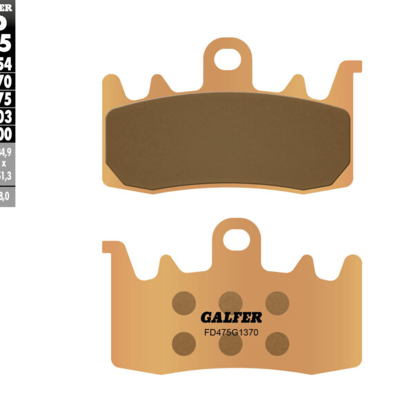 Galfer Klocki hamulcowe – FD475G1370
