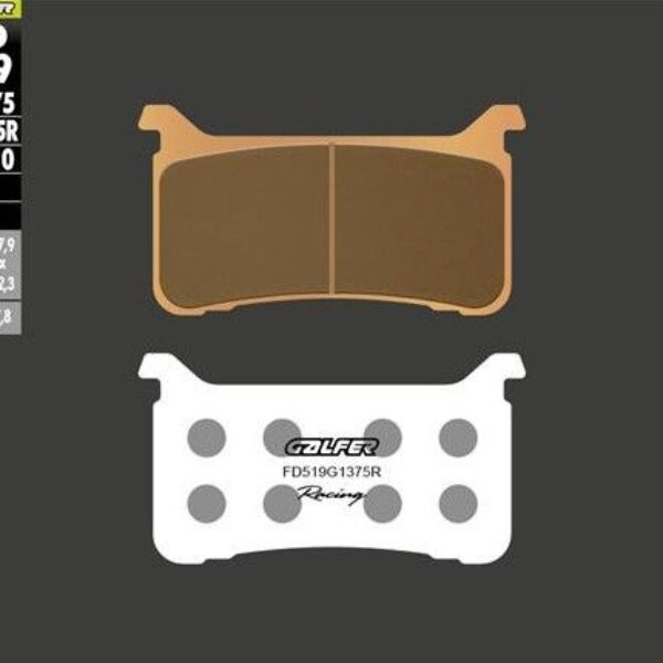 Galfer Klocki hamulcowe – HONDA CBR 600RR – (2017-2025) – FD519G1375R
