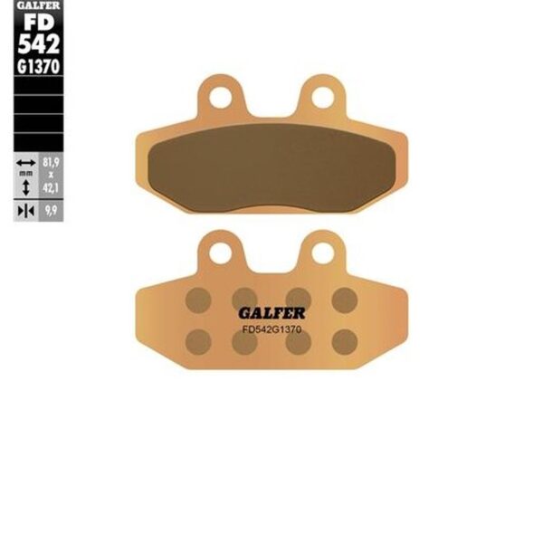 Galfer Klocki hamulcowe – HARLEY DAVIDSON – FD542G1370