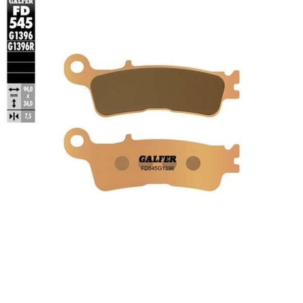 Galfer Klocki hamulcowe – YAMAHA YZ 250 – – FD545G1396