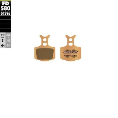 Galfer Klocki hamulcowe - KTM SX 50 (2023-2025)