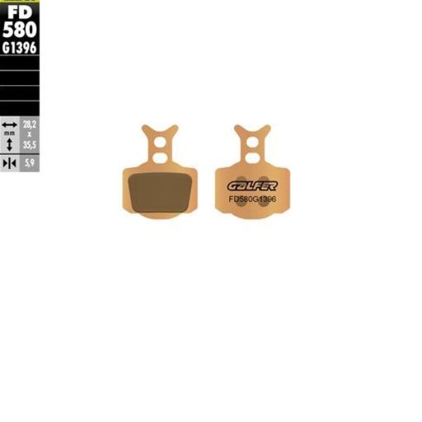 Galfer Klocki hamulcowe – KTM SX 50 (2023-2025)