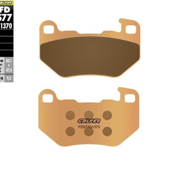 Galfer Klocki hamulcowe – HARLEY DAVIDSON XL 883 SUPE… (2008-2023)