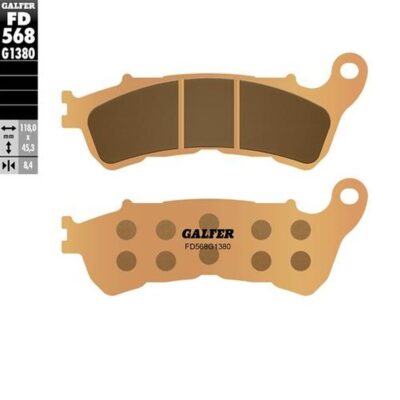 Galfer Klocki hamulcowe - HONDA FES S-WINGS 125/150 (2007-2011)