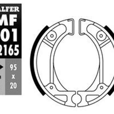 Galfer Szczęki hamulcowe - HONDA CRF 70/80/100F - (1991-1993)