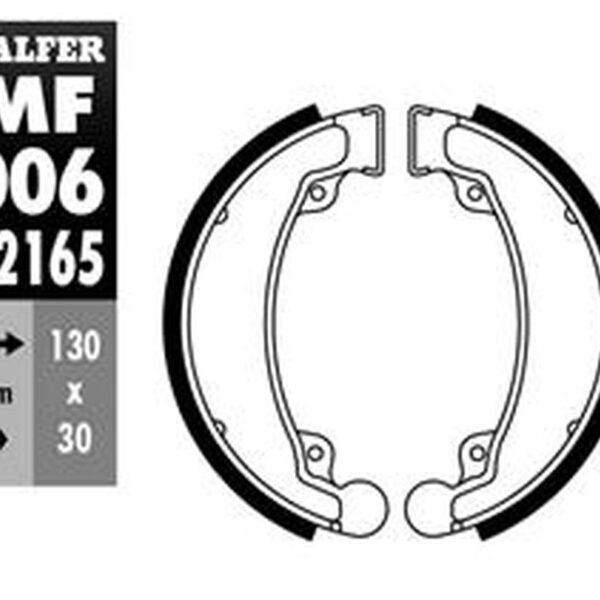 Galfer Szczęki hamulcowe – HONDA CB 125 (1974-2009)