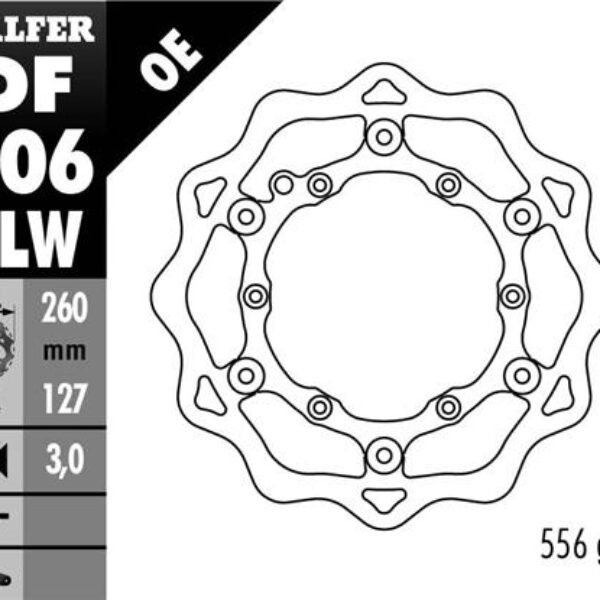 Galfer Tarcza hamulcowa – KTM WSZYSTKIE MODELE – DF606FLW