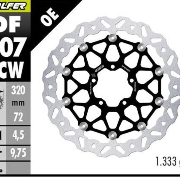 Galfer Tarcza hamulcowa – DUCATI DIAVEL 1200 – – DF807JCW